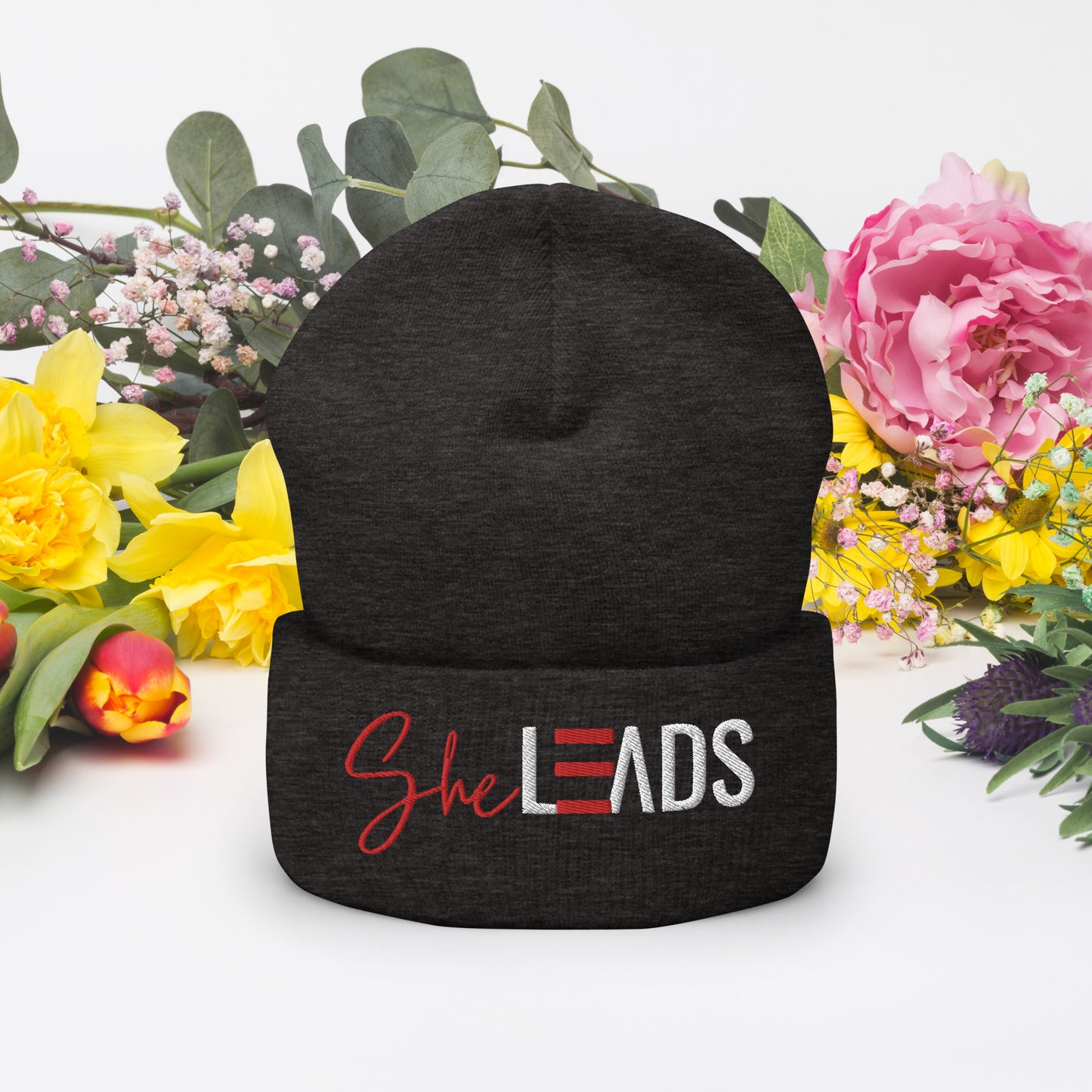 She Leads Collection: Cuffed Beanie