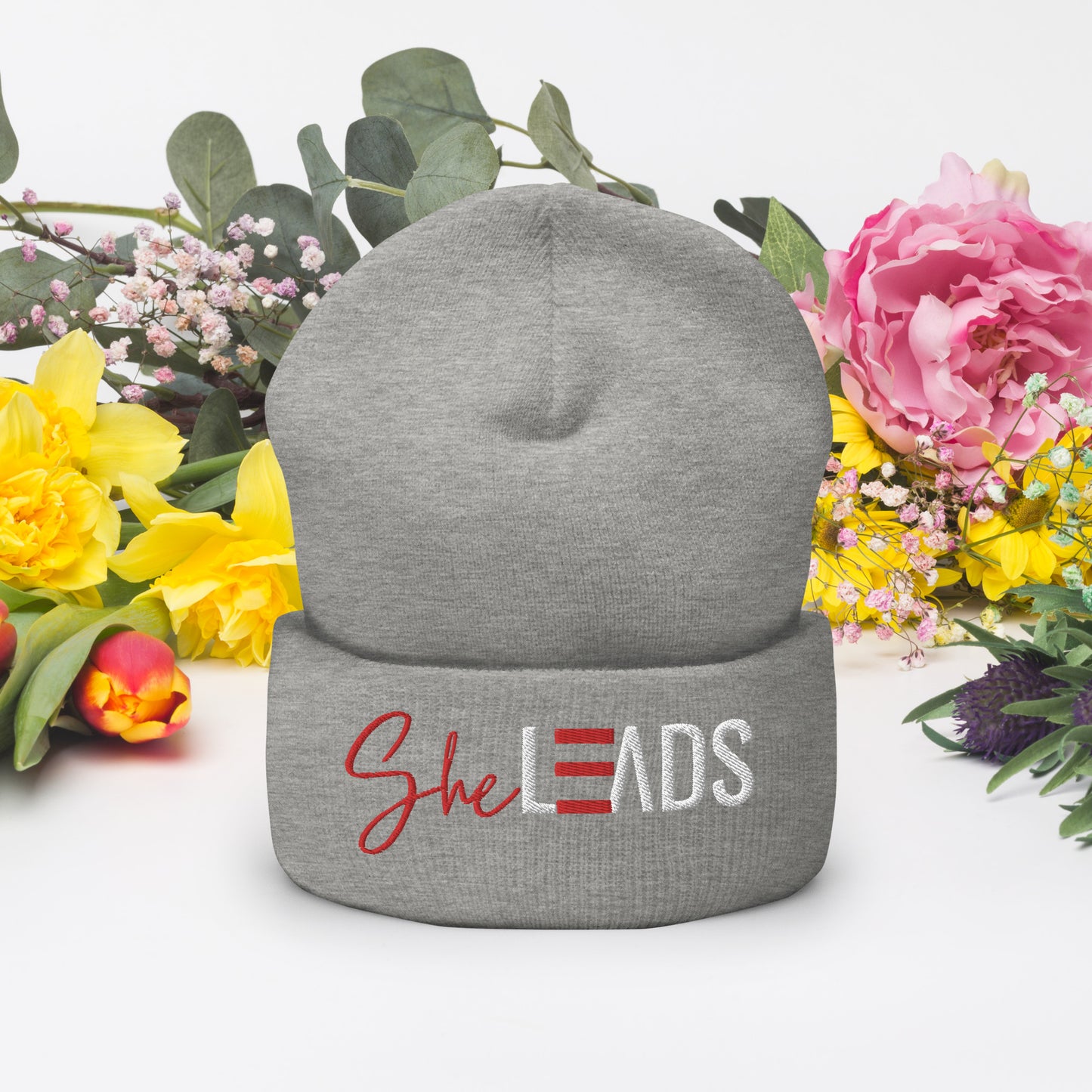 She Leads Collection: Cuffed Beanie