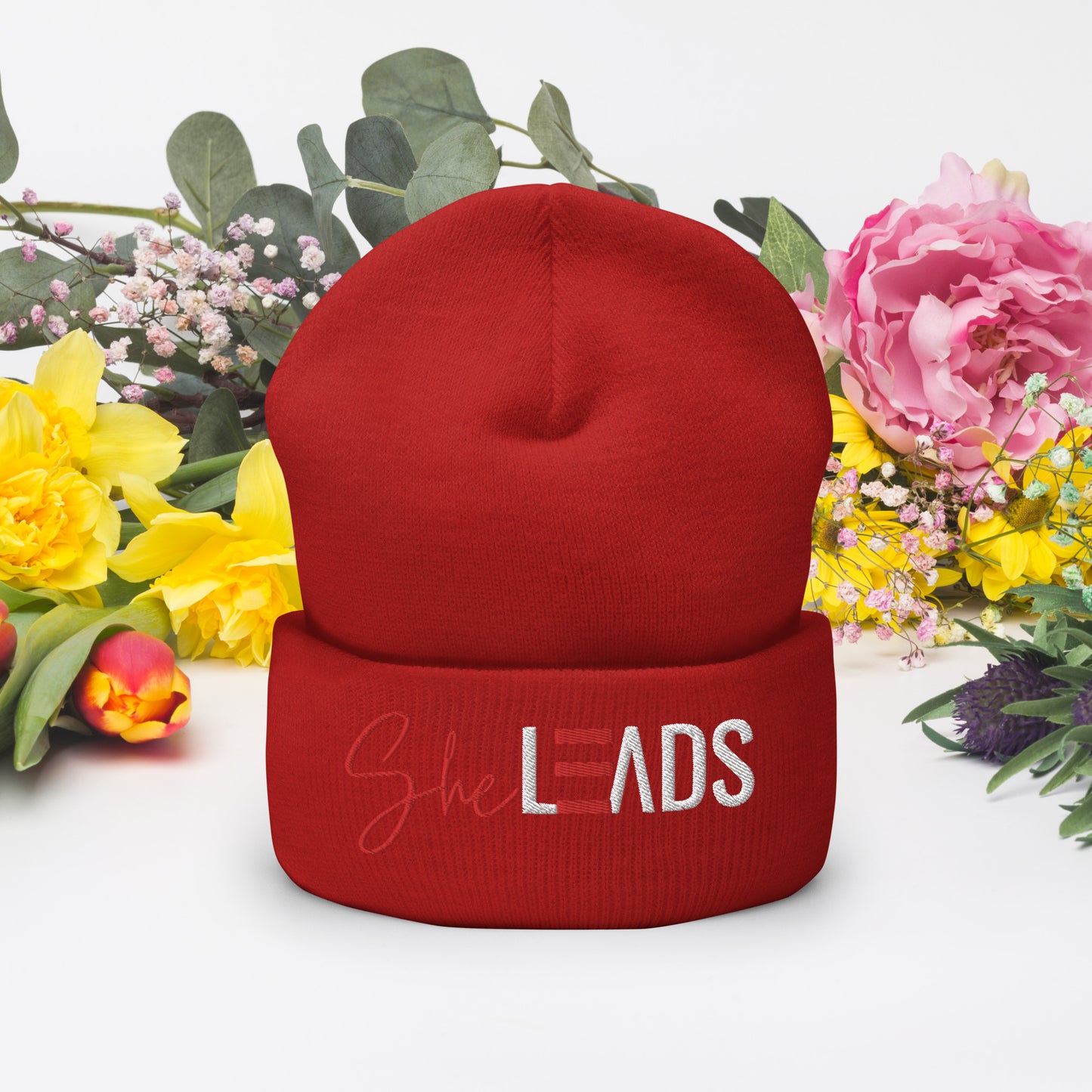 She Leads Collection: Cuffed Beanie