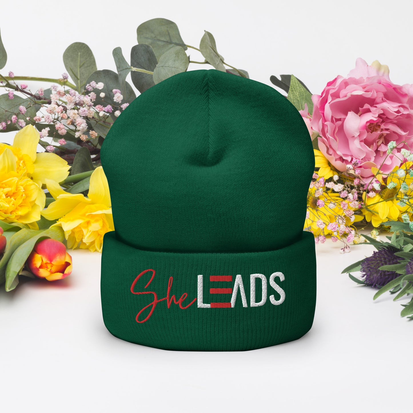 She Leads Collection: Cuffed Beanie