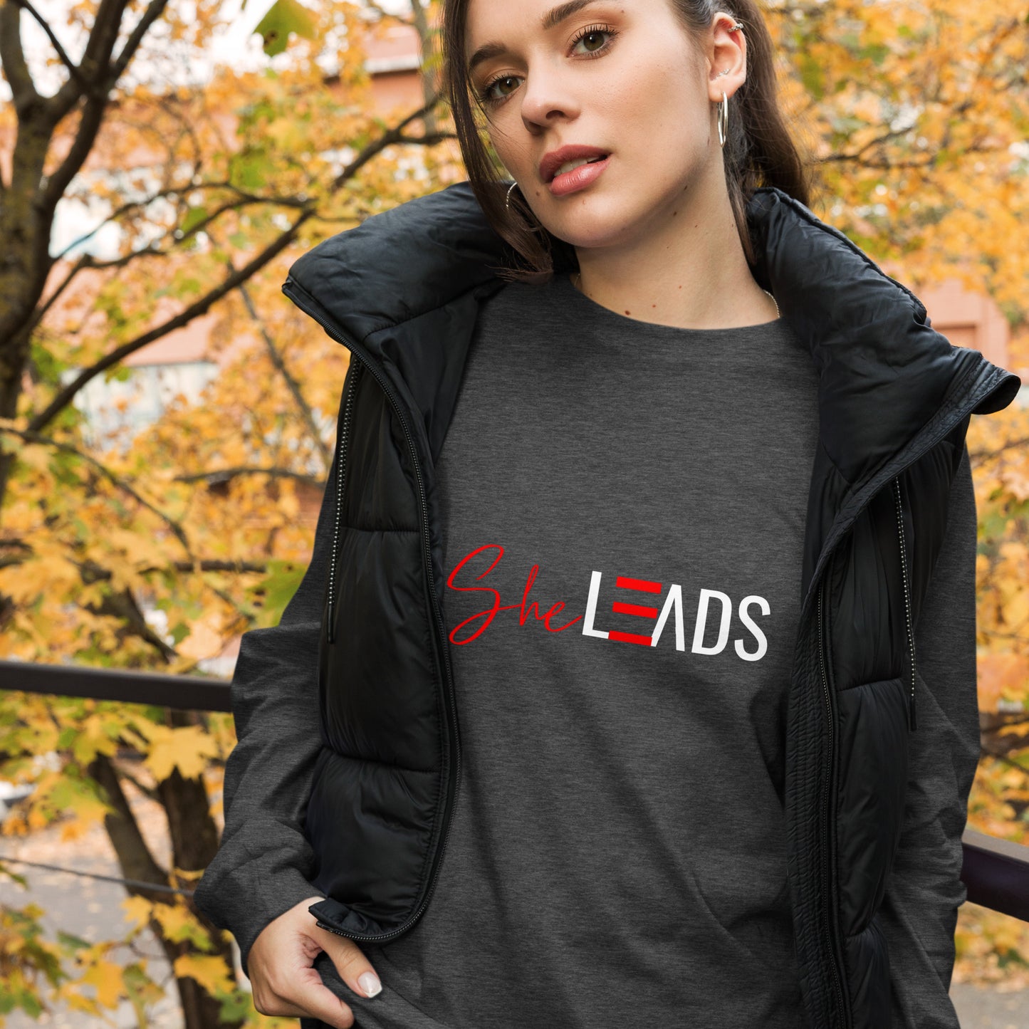 She Leads Collection: Unisex Long Sleeve Tee