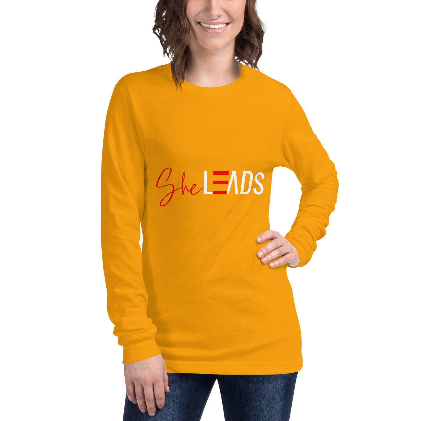 She Leads Collection: Unisex Long Sleeve Tee