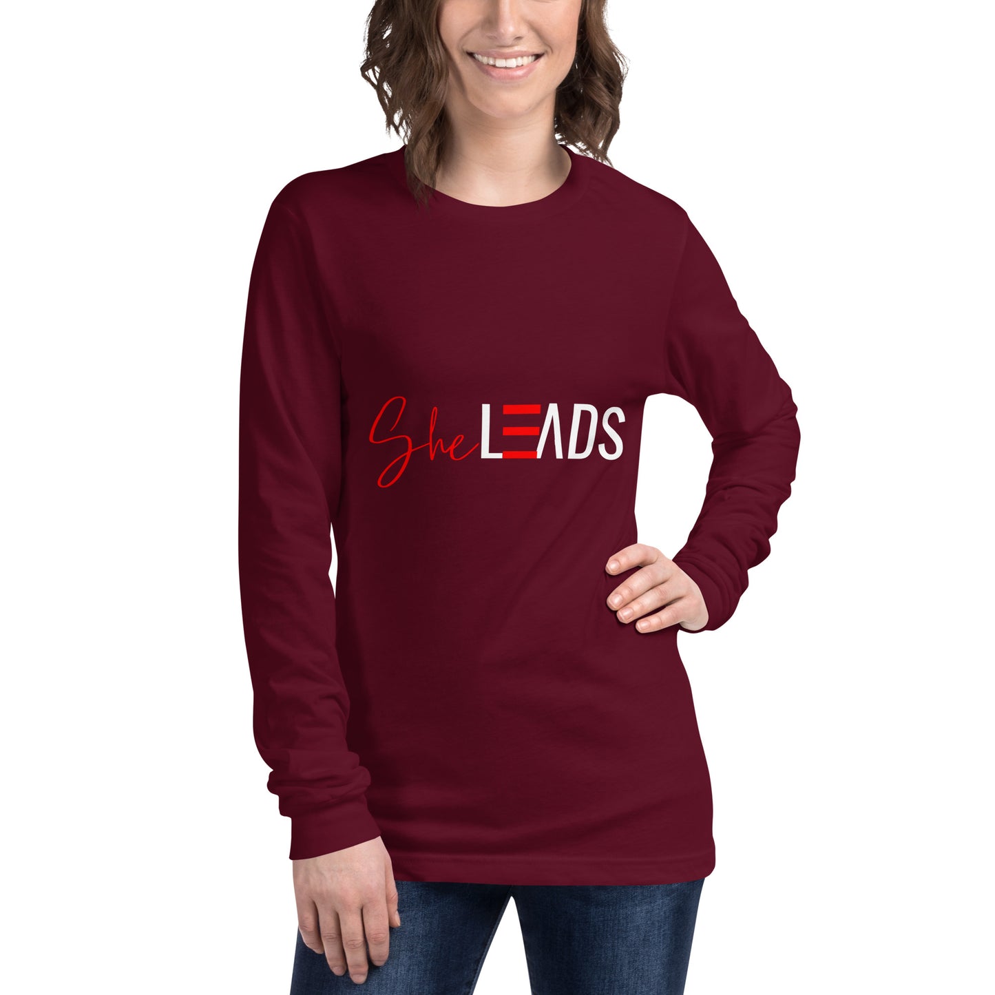 She Leads Collection: Unisex Long Sleeve Tee