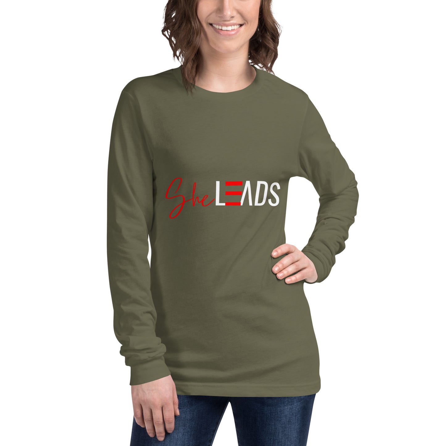 She Leads Collection: Unisex Long Sleeve Tee