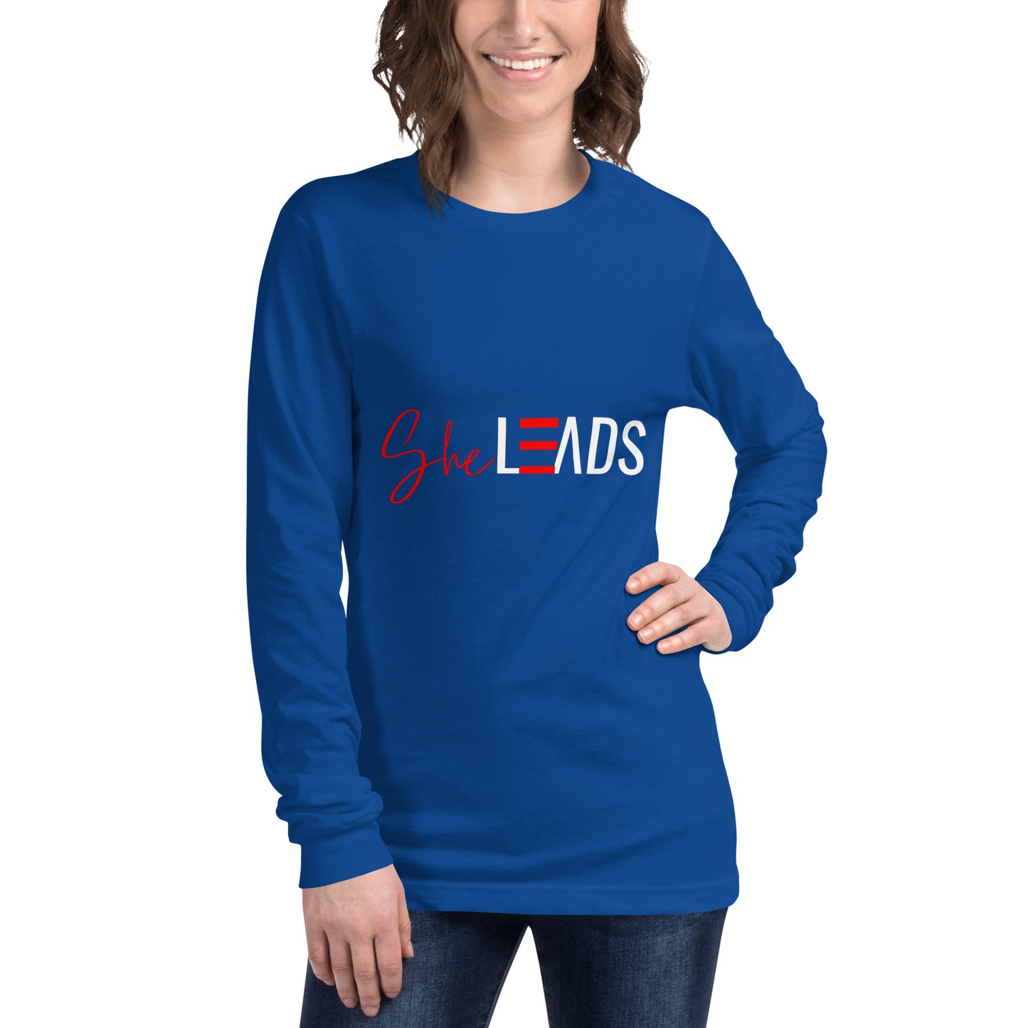 She Leads Collection: Unisex Long Sleeve Tee